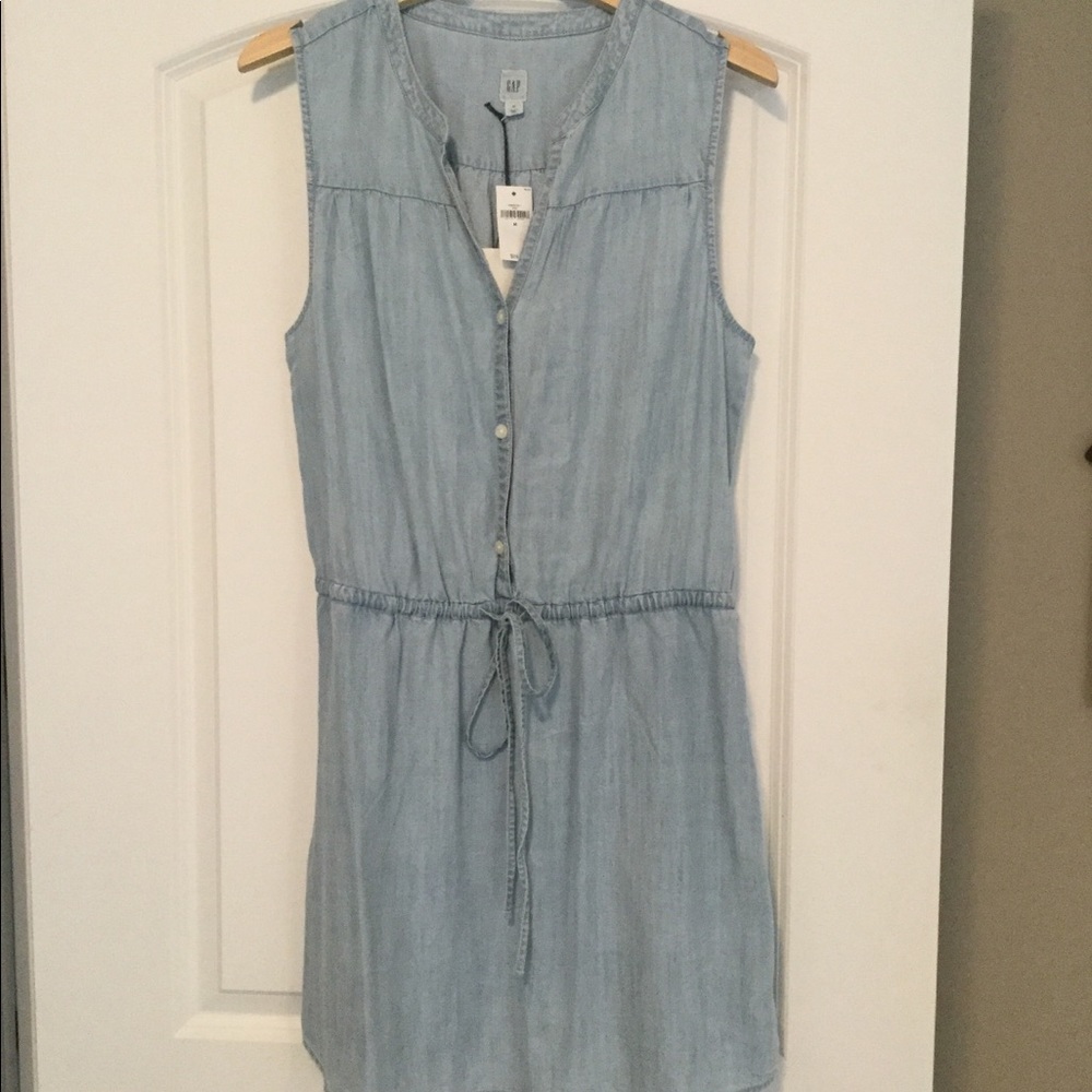 Size LG Gap chambray dress